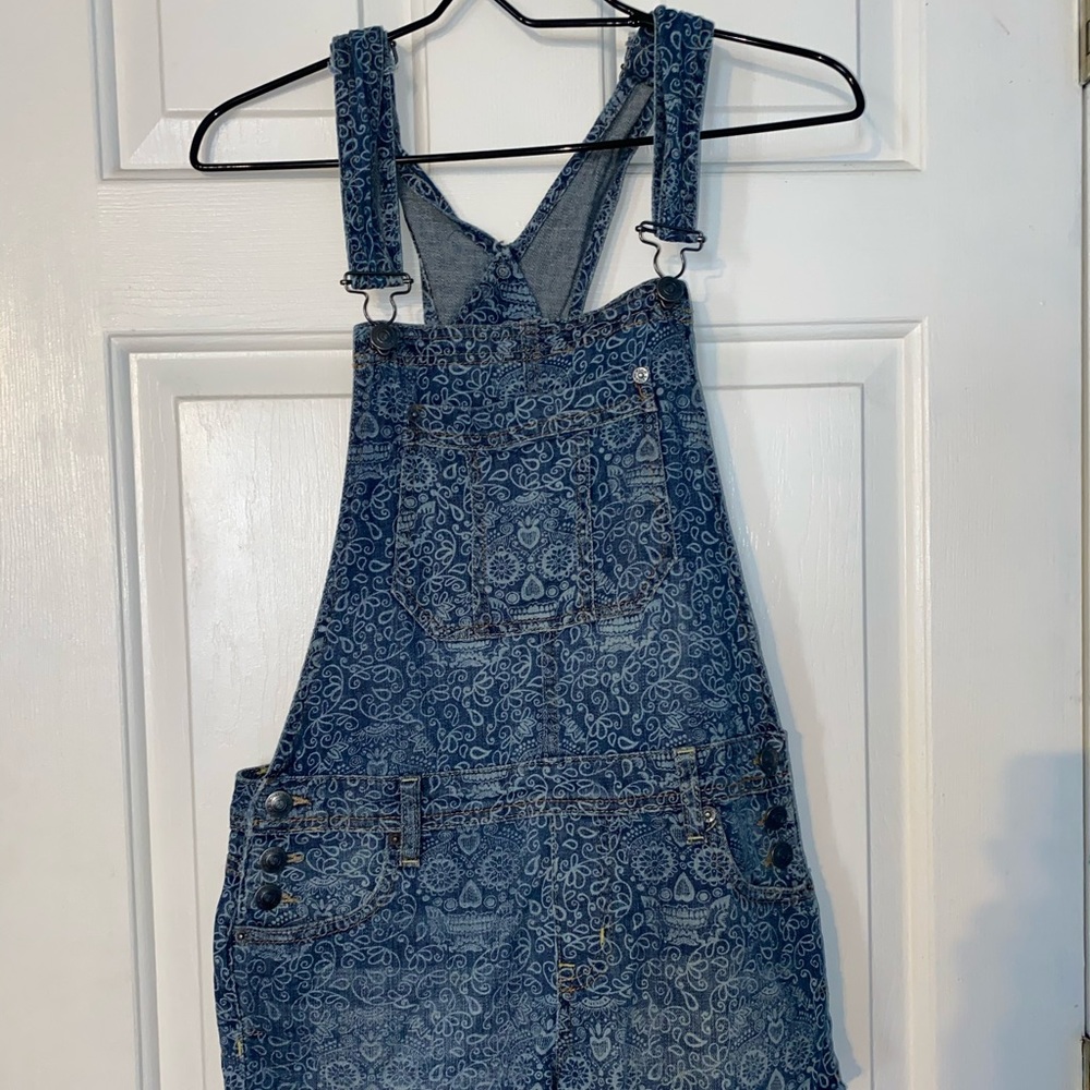 Short Jean Overalls